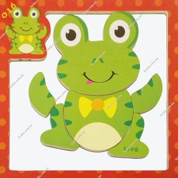 Магнитный пазл «Лягушонок»