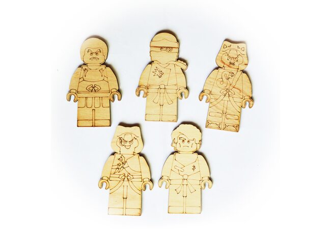 Раскраска «Ниндзяго-3» (магн.)