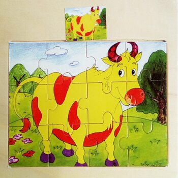 Пазл «Корівка», 12 дет.