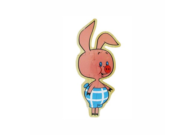 Большая фигура-пазл «Пятачок»