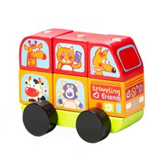 Автобус-пирамидка «Зверята»