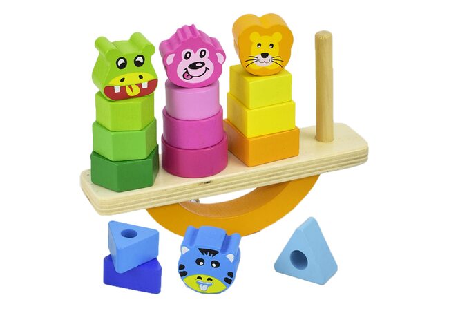 Балансир «Пирамидки-животные»