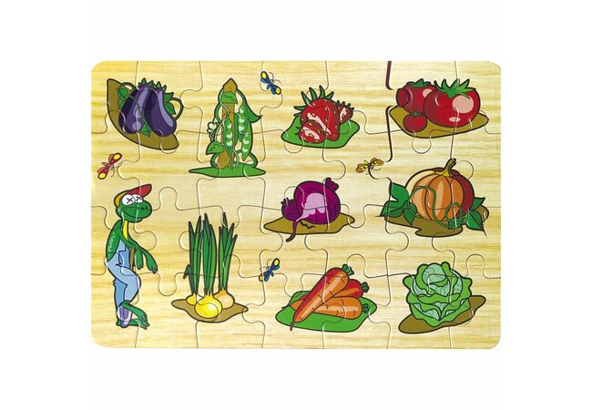 Пазл «Бабушкин огород» 28 эл.