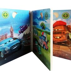 Книга-пазл «Тачки»