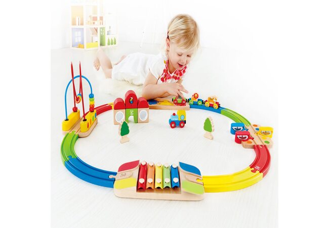 Розвиваюча залізниця «Станція», 30 дет.