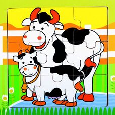 Пазл «Буренки», 9 дет.