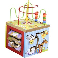 Развивающий бизикуб «Домашние животные»