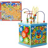 Развивающий бизикуб+магнитный лабиринт