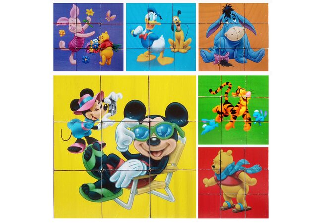 Кубики «Наши любимые мультфильмы» 9 шт.