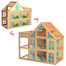 Кукольный домик 3 этажа