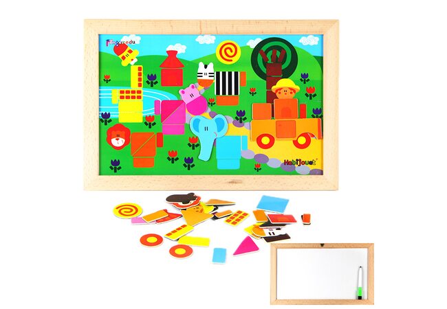 Дощечка для малювання з магнітними деталями