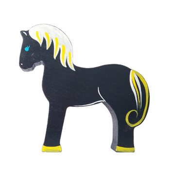 Фигурка «Конь» (цветная)