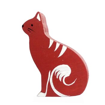 Фигурка «Кошка» (коричневая)