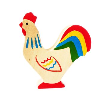 Фигурка «Петушок» (цветная)