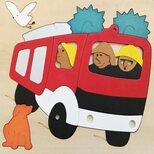 Мозаика «Пожарная машина» Мозаика «Пожарная машина»