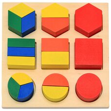 Игра «Дроби», Монтессори