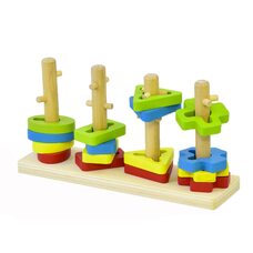 Головоломка-пирамидка 4 в 1