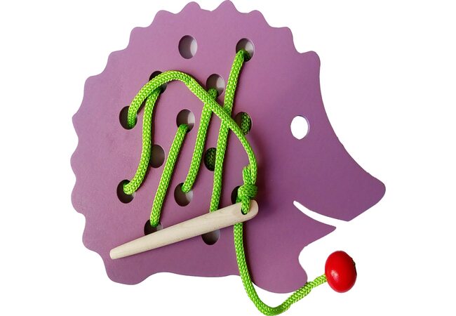 Шнуровка-фигурка «Ёжик»