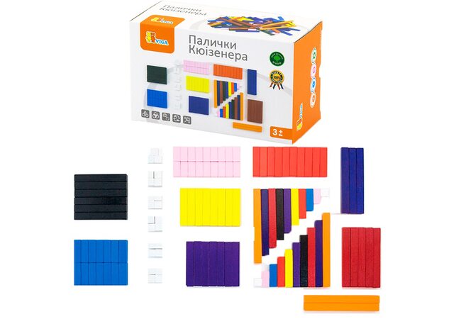Игровой набор «Палочки Кюизенера»