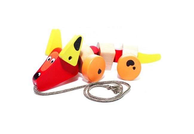 Каталка на ниточке «Песик»