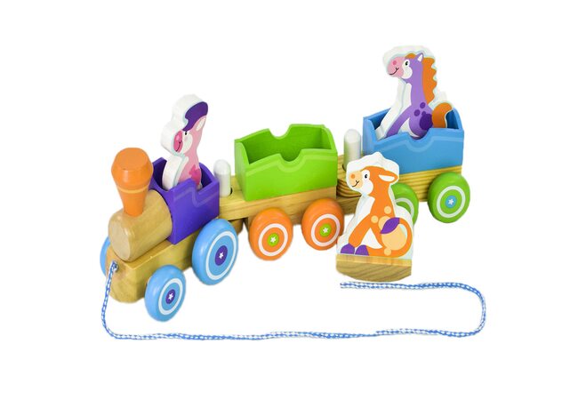 Каталка паровоз «Ферма»