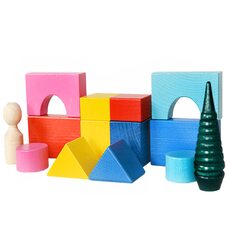 Конструктор «Деревянный», 14 дет.