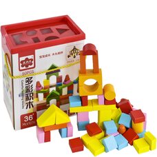 Конструктор «Город» (цветной), 50 дет.