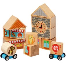 Конструктор «Городок», 15 дет.