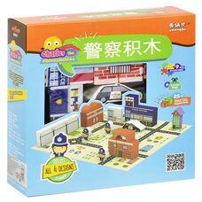 Конструктор «Полицейский участок», 25 дет.