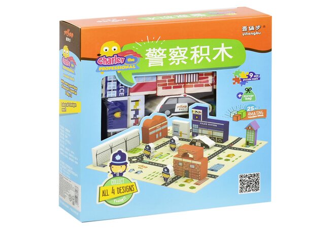 Конструктор «Полицейский участок», 25 дет.