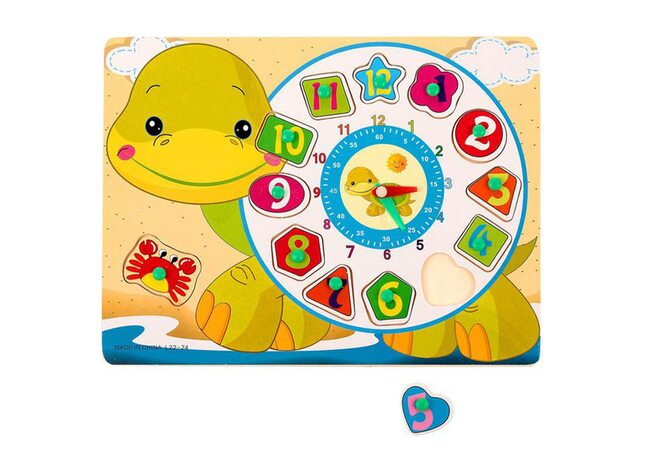 Часы-вкладыши «Черепашка»