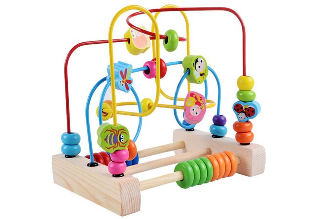 Пальчиковый лабиринт-счеты «Насекомые»