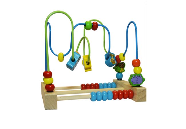 Пальчиковый лабиринт-счеты «Животные Африки»