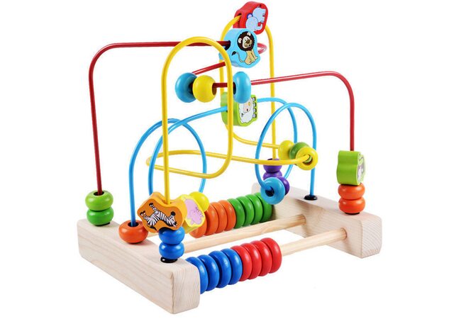 Пальчиковый лабиринт-счеты «Животные»