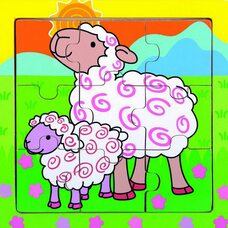 Пазл «Овечки», 9 дет.
