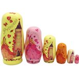 Матрешка «Замок принцессы», 6 в 1