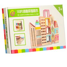 Конструктор из цветных плашек