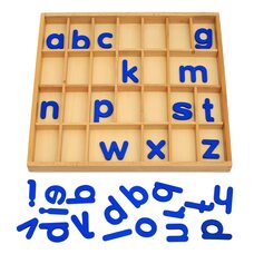Англ. подвижный деревянный - печатные буквы