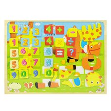 Цифры-знаки и магнитная доска «Животные»