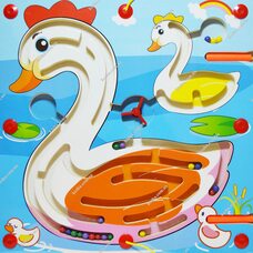 Магнитный лабиринт «Лебедь»