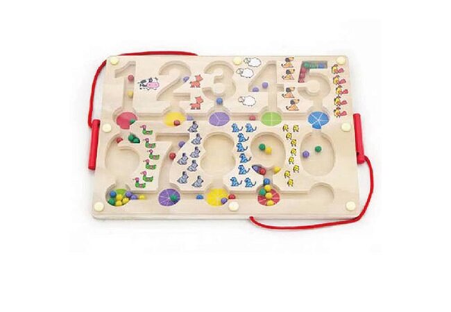 Магнитный лабиринт «Цифры-счет»