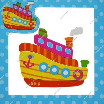 Магнитный пазл «Корабль»