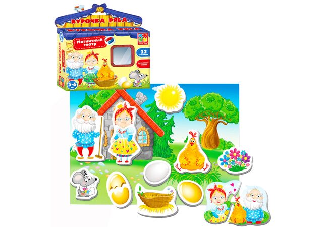 Магнитный театр «Курочка Ряба» (рус.)