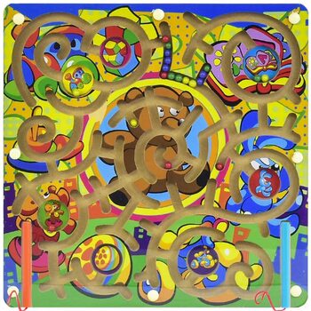 Магнитный лабиринт «Игрушки»