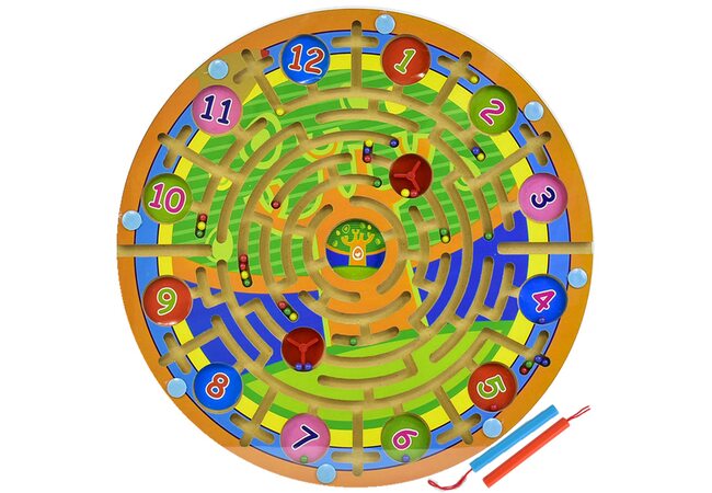 Магнітний лабіринт «Цифри» (мега)