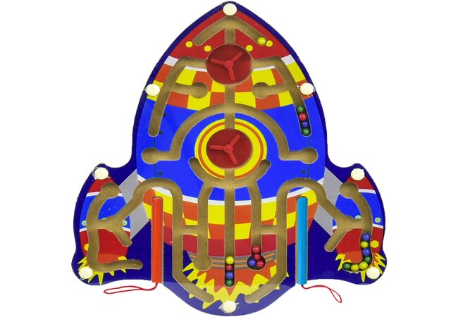 Магнитный лабиринт «Ракета»