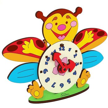 Механічна 3D-модель «Годинки», 23 дет. (розмальовка)