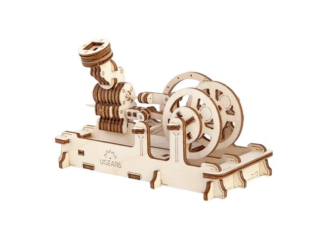 Механическая 3D-модель «Пневматический двигатель», 81 дет.