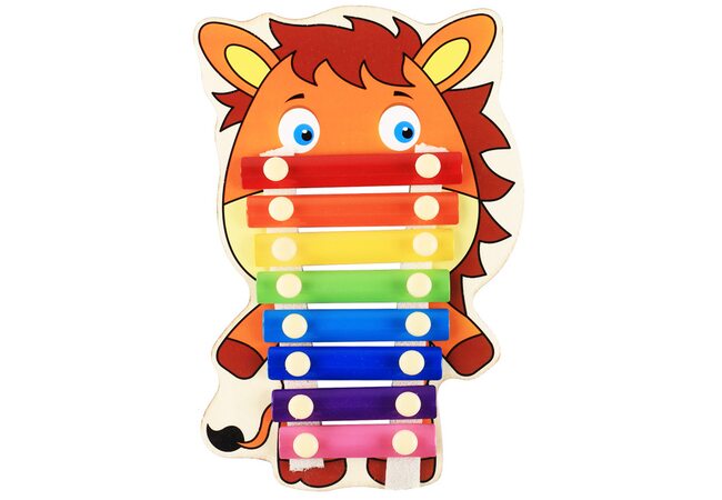 Металлофон 8 тонов «Лошадка»