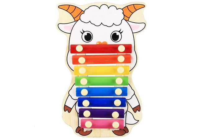 Металлофон 8 тонов «Козочка»